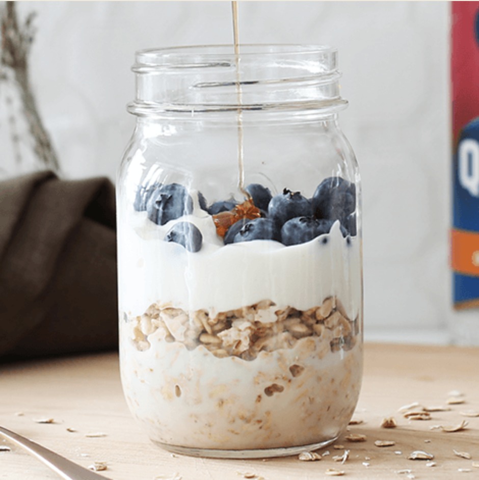 Blueberry Honey Overnight Oats of Schalene Dagutis - Recipefy
