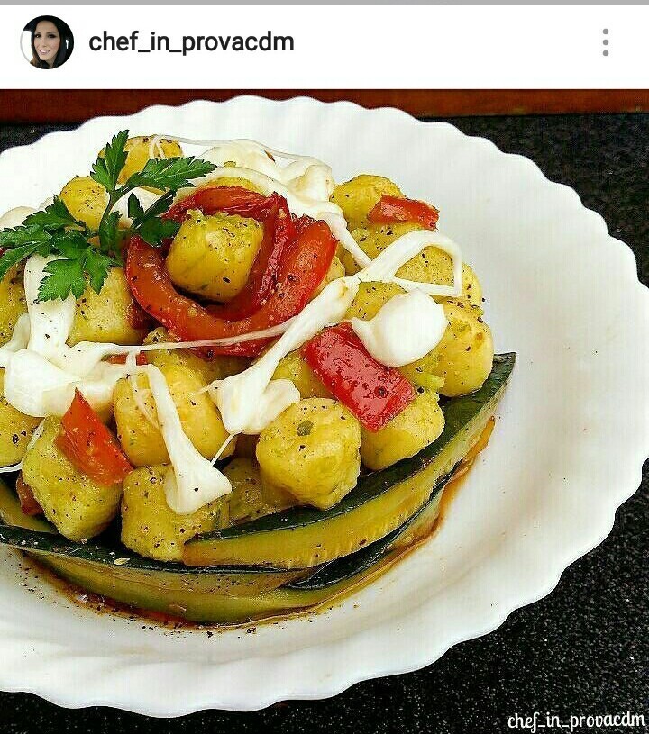 Timballo di gnocchi con verdure e mozzarella of Cuciniamo Chefinprovacdm Carmen - Recipefy