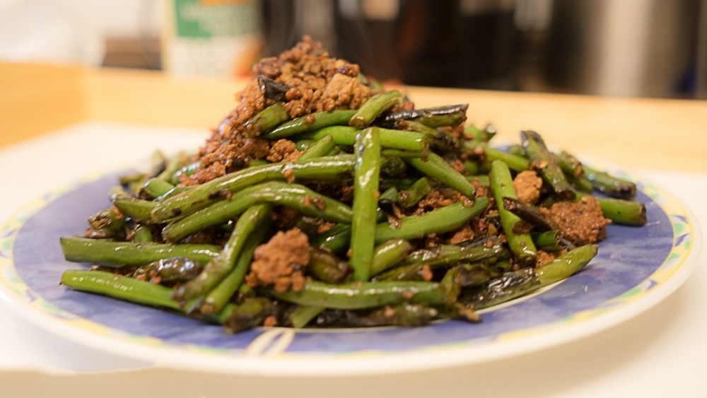 Szechuan Dry-Fried Green Beans(干煸豆角) di Harpreet - Recipefy