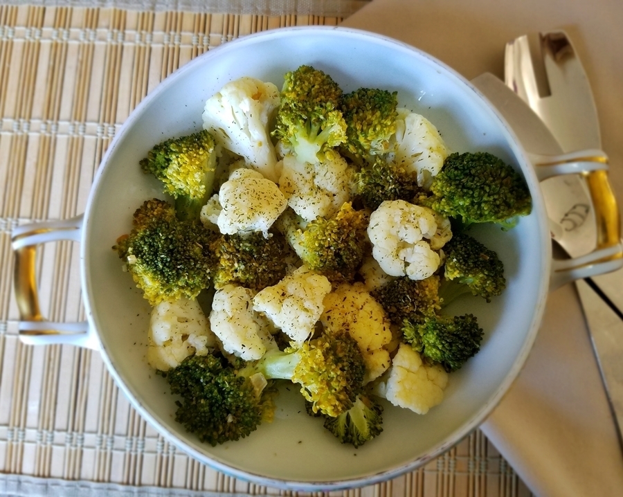 Garlic Lemon Broccoli Cauliflower Medley of cleanfreshcuisine - Recipefy