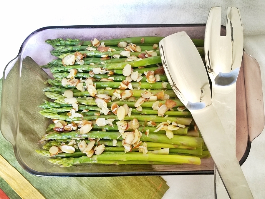 Lemony Asparagus with Almonds of cleanfreshcuisine - Recipefy