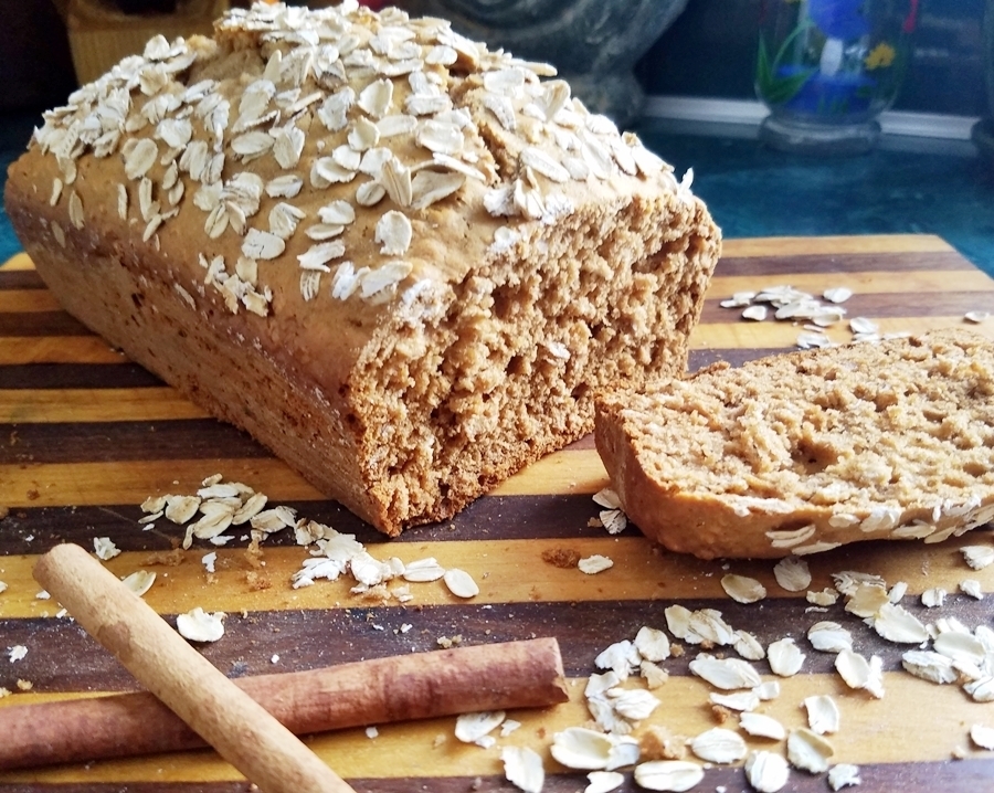 Oatmeal Honey Cinnamon Quick Bread of cleanfreshcuisine - Recipefy