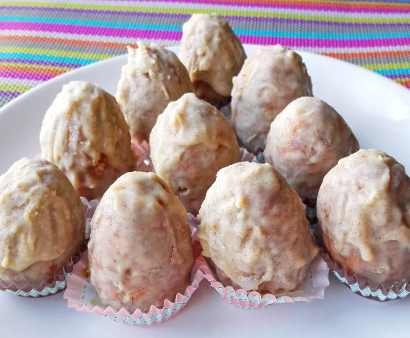 Raw Vegan Carrot Cake Truffles For Easter of MyHealthyDessert - Recipefy