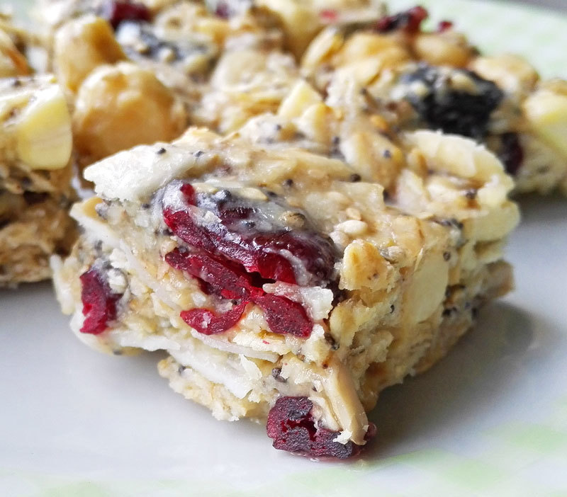 Raw Vegan Granola Bars di MyHealthyDessert - Recipefy