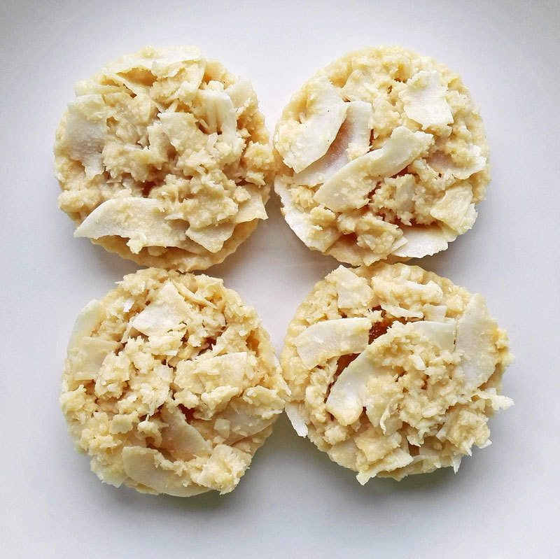 No-Bake Vegan Coconut And Orange Jam Cookies de MyHealthyDessert - Recipefy