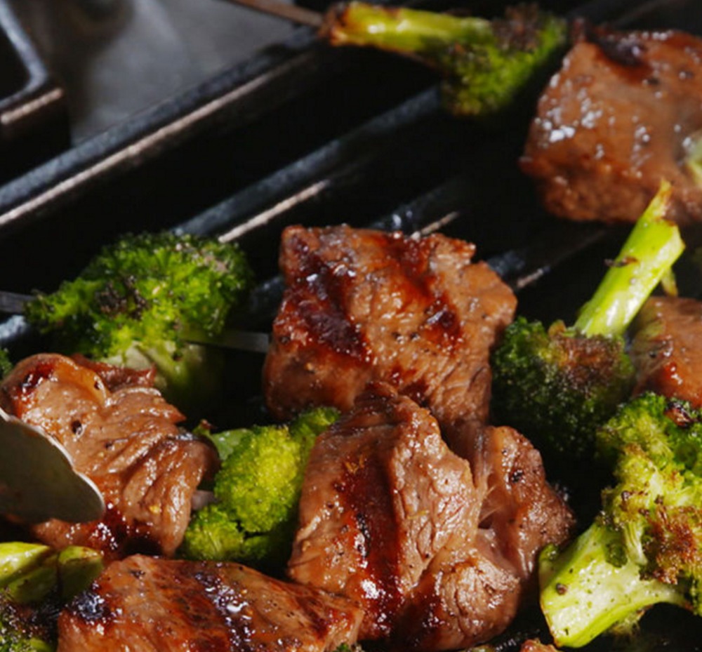 Beef & Broccoli Kebabs of Schalene Dagutis - Recipefy