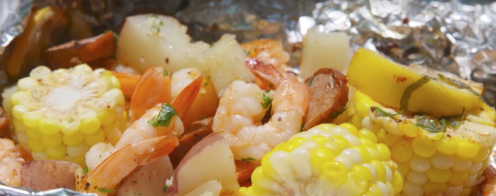 Grilled Shrimp Foil Packets de Schalene Dagutis - Recipefy