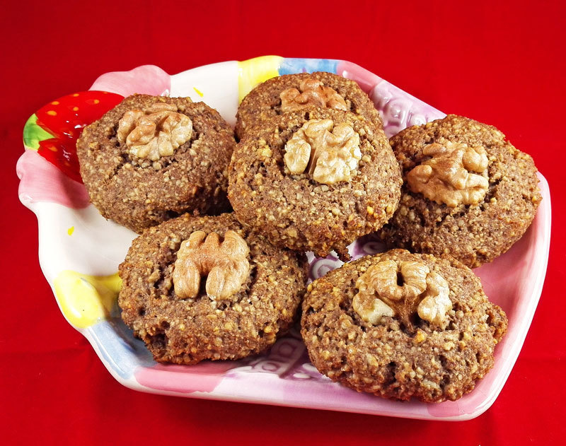 5-Ingredient Walnut Cookies (Gluten-Free & Dairy-Free) of MyHealthyDessert - Recipefy