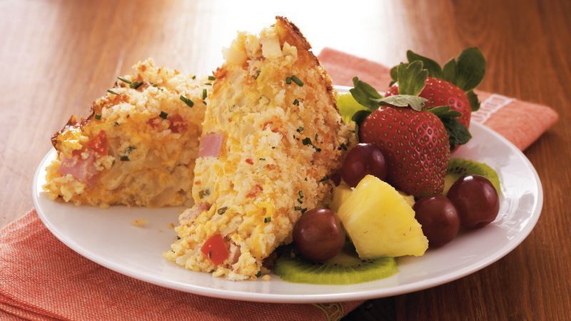 Cheesy Ham Breakfast Casserole de Schalene Dagutis - Recipefy