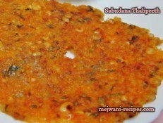 Sabudana Thalipeeth di Mejwani Recipes - Recipefy