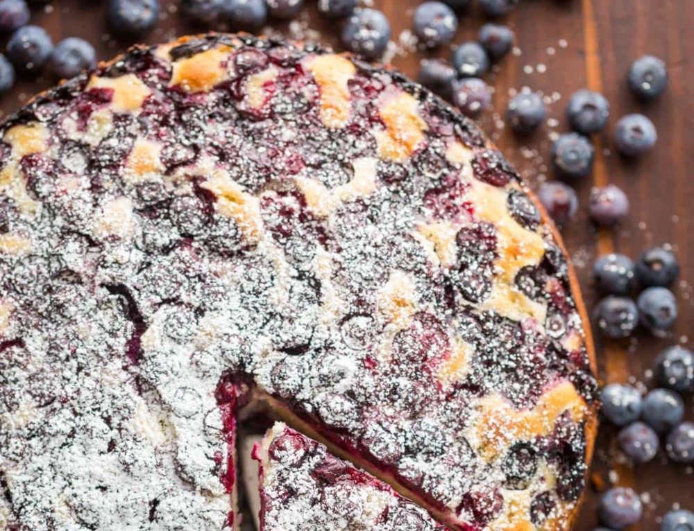 Blueberry Lemon Cake de Schalene Dagutis - Recipefy