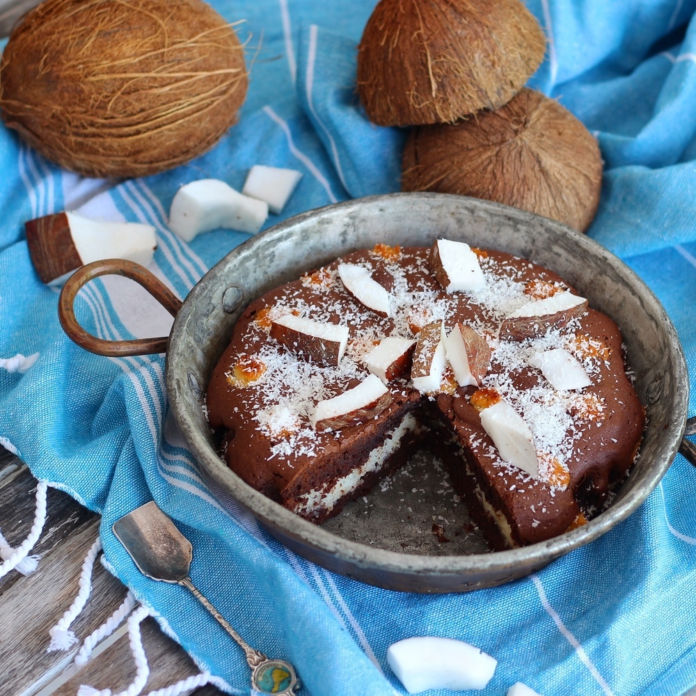 Torta cioccolato e cocco  di tiziana  - Recipefy