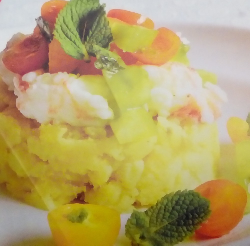 SCAMPI PATATE E POMODORINI de Marina Marini - Recipefy