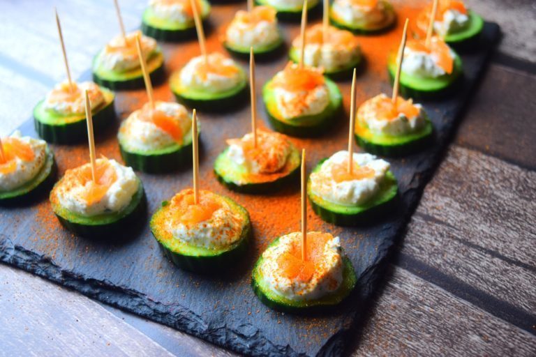 Cucumber Appetizers de MyNutriCounter - Recipefy