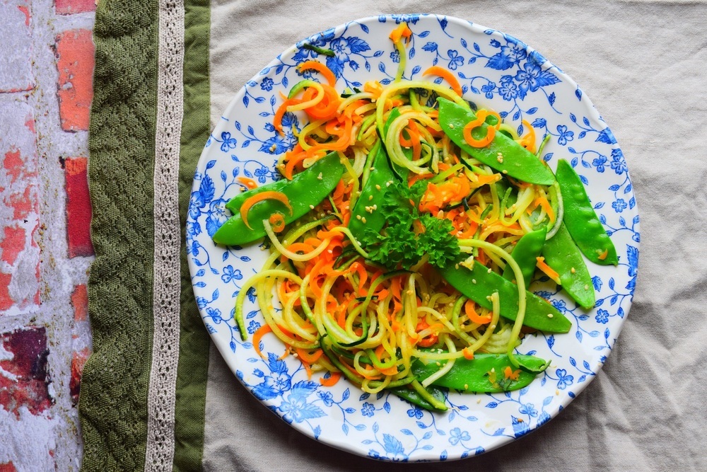 Courgette Noodle Salad of MyNutriCounter - Recipefy