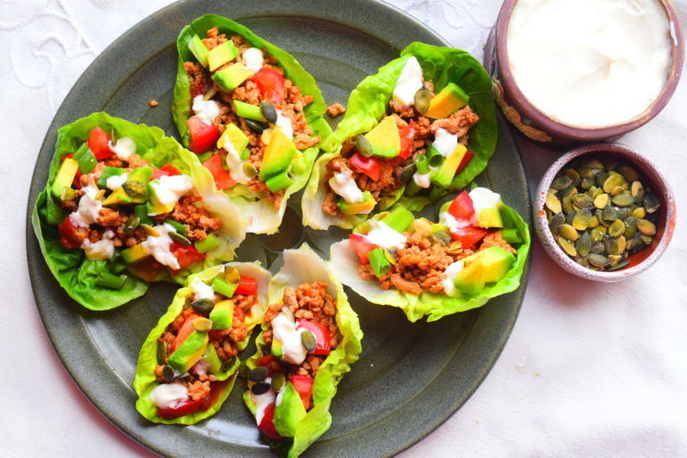 Turkey Lettuce Boats of MyNutriCounter - Recipefy