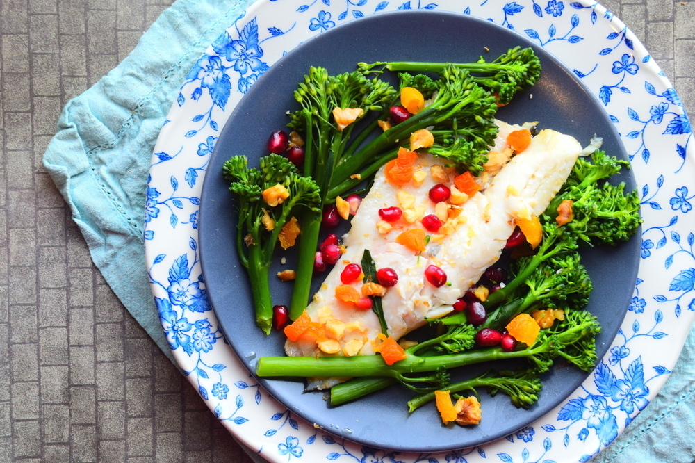 Sea Bass With Tenderstem Broccoli of MyNutriCounter - Recipefy