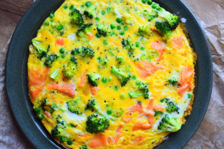 Salmon & Broccoli Frittata of MyNutriCounter - Recipefy