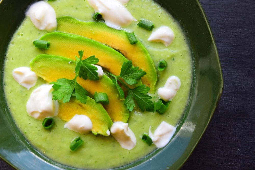 Chilled Avocado & Cucumber Soup of MyNutriCounter - Recipefy