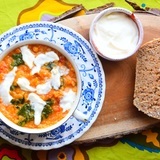 Tomato-lentil-soup