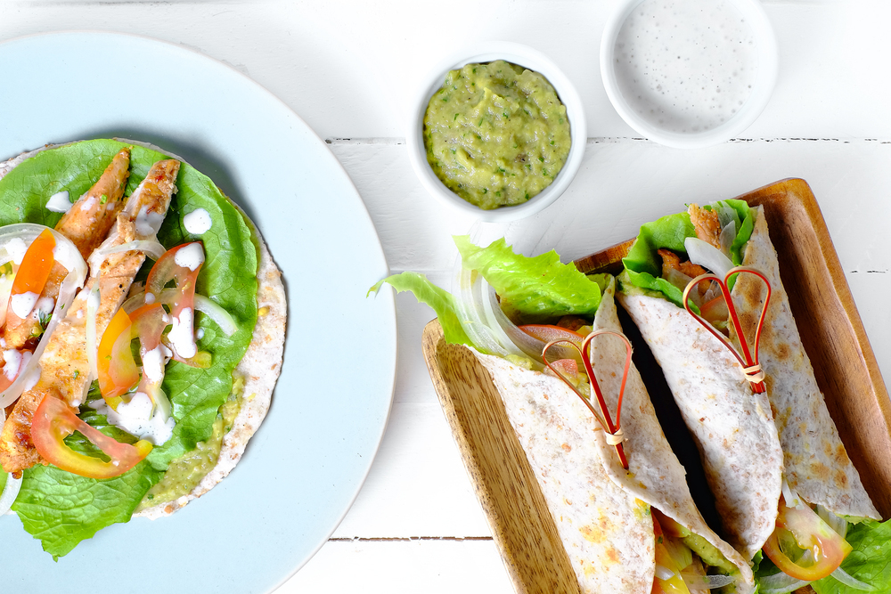 Chicken Tandoori and Moutabelle Wraps de MyNutriCounter - Recipefy