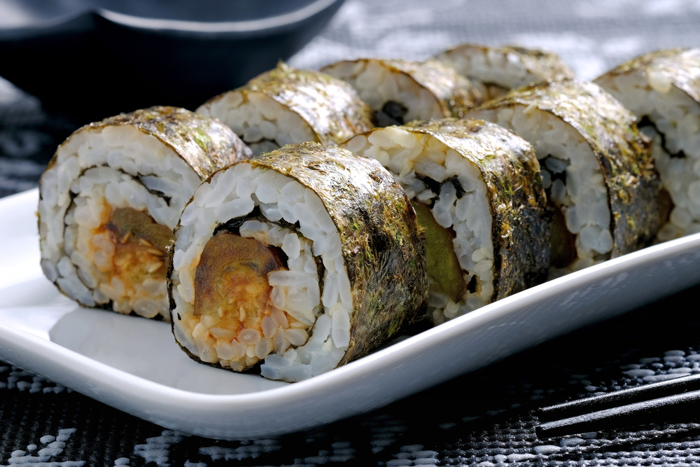 Aubergine Teriyaki Sushi of MyNutriCounter - Recipefy