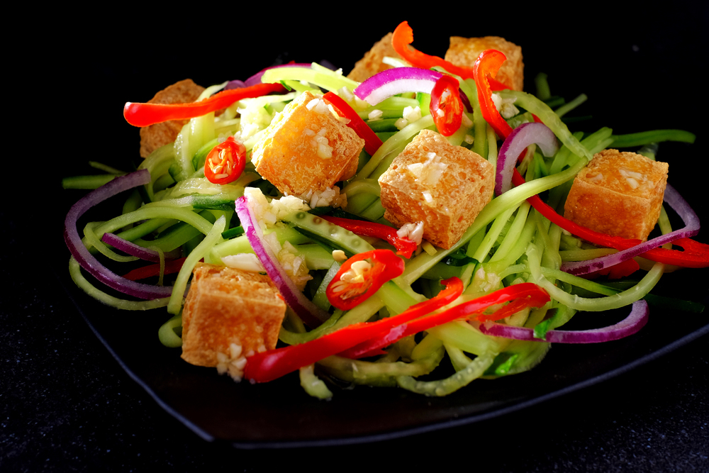 Crisp Tofu and Thai Cucumber Raita de MyNutriCounter - Recipefy