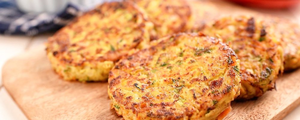 Curry-Spiked Vegetable Latkes de MyNutriCounter - Recipefy