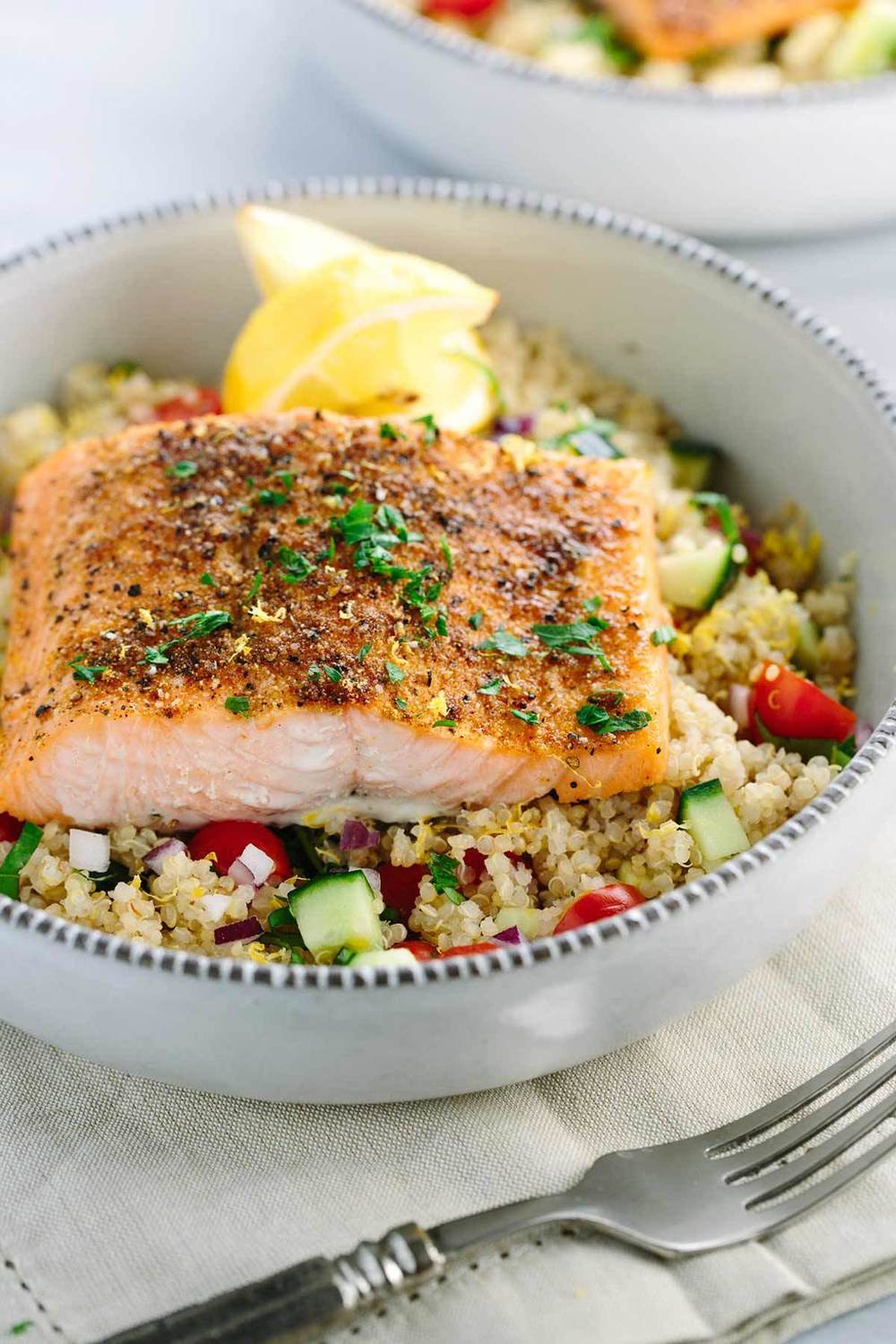 Mediterranean spiced salmon di Sara Meyer - Recipefy