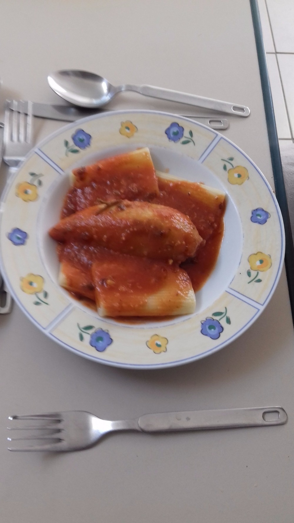 Paccheri e calamaro ripieno of Rosa Carlyle - Recipefy