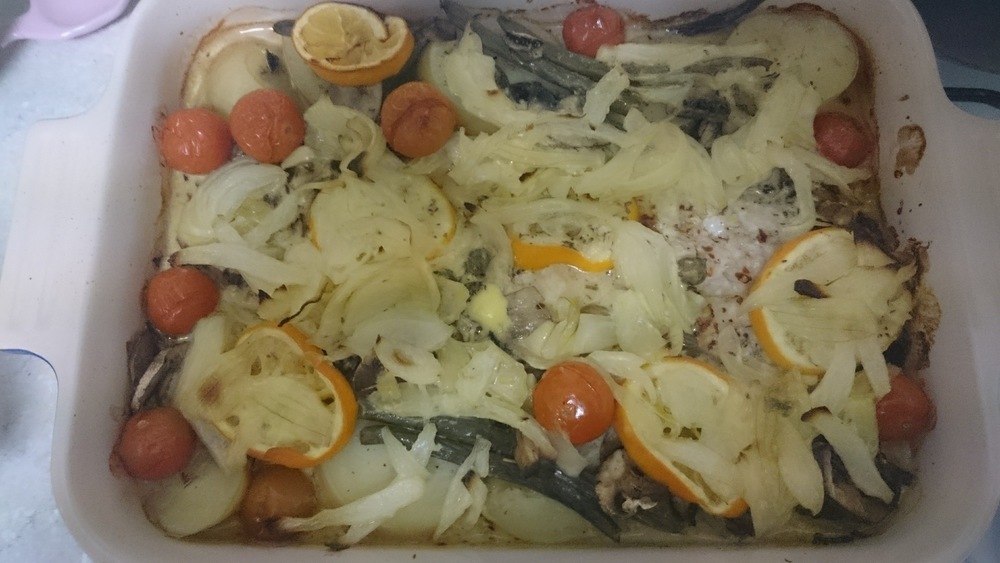 Fabulous Fish (in lemon butter sauce with potato and veg) of Adrian von Maltitz - Recipefy