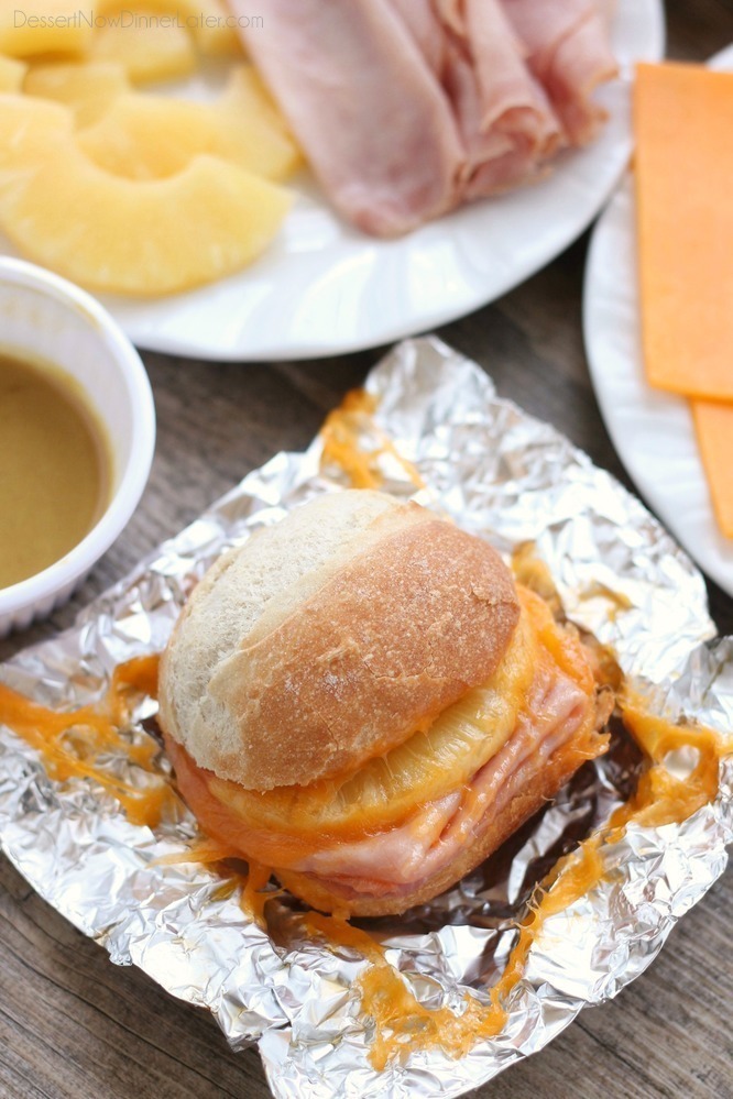 Campfire Ham and Pineapple Sandwiches of Sara Meyer - Recipefy