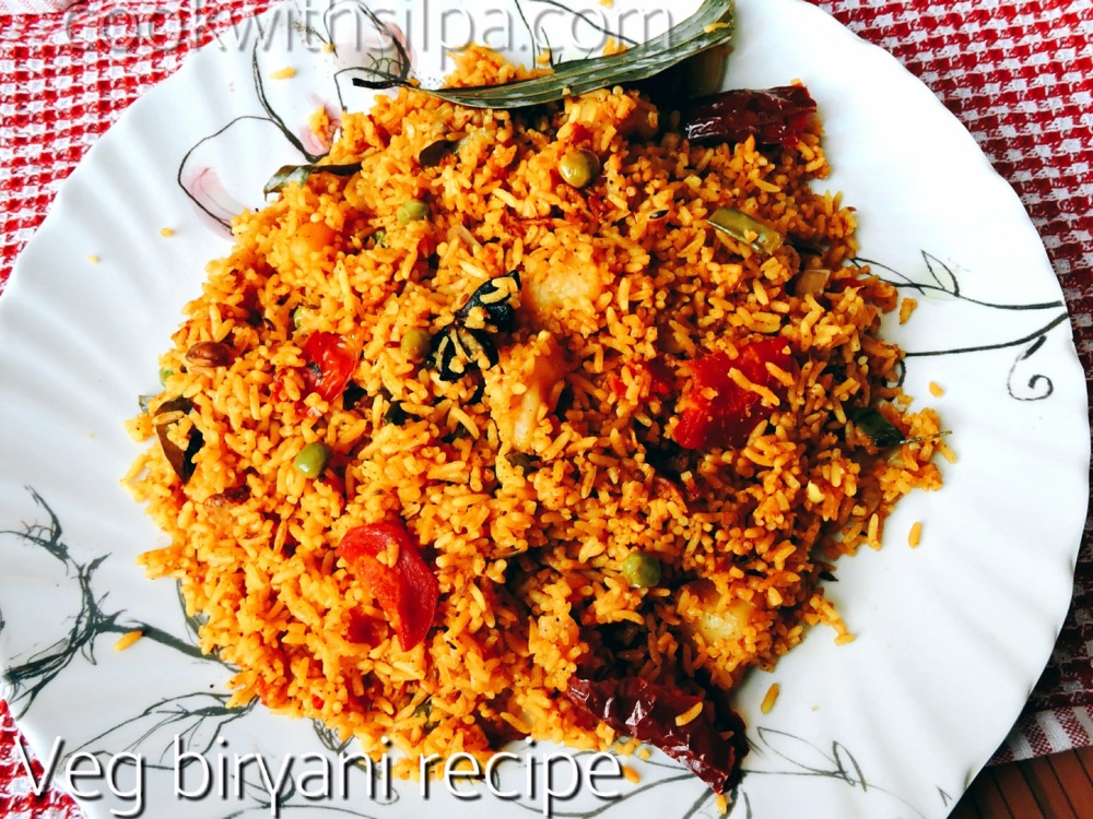 Veg biryani recipe, how to make Vegetable biryani of shilpa bh - Recipefy