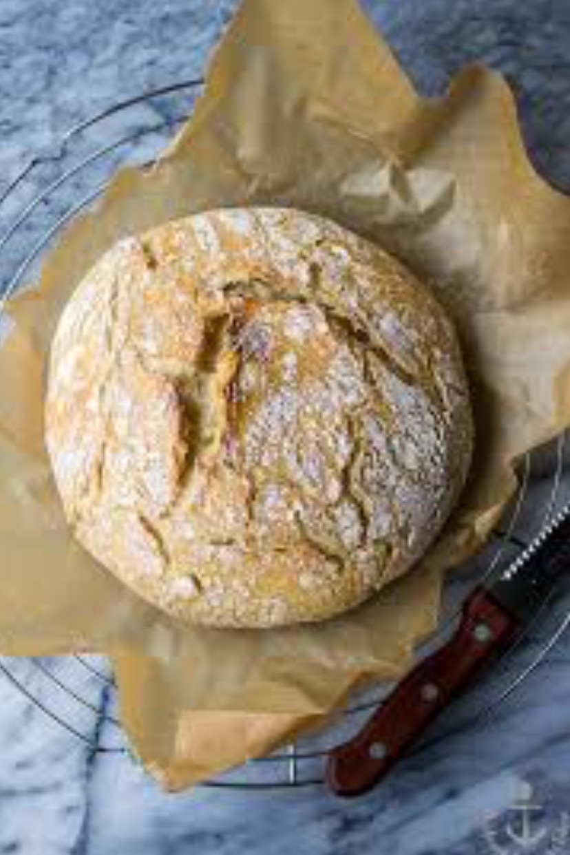 No Knead Artisan Oven Bread of Michele Poole - Recipefy