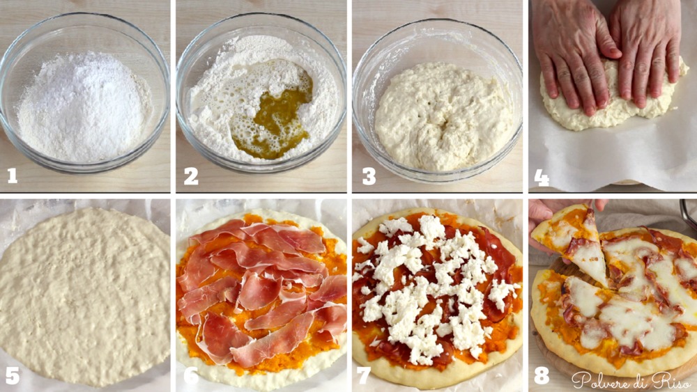 PIZZA VELOCE SENZA LIEVITAZIONE of Valentina - Recipefy