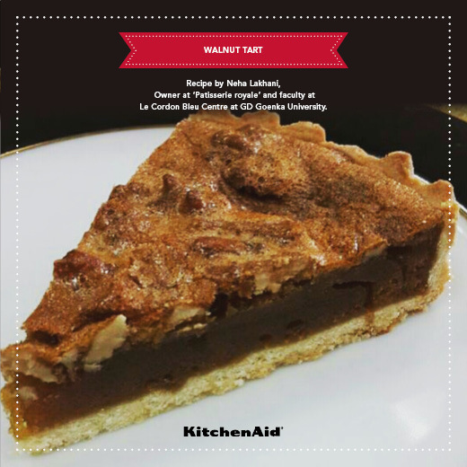 WALNUT TART di Kanika Katyal - Recipefy
