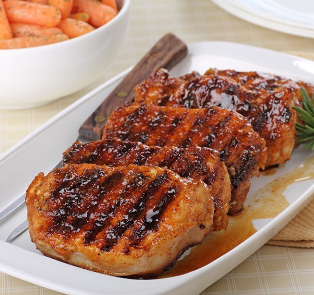 Coconut Jam Pork Chops de Coco Treasure Organics - Recipefy