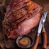 Grilled-ham-with-coconut-butter