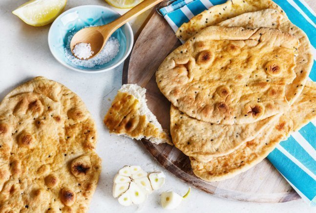 Coconut Flatbread with Greek Yogurt di Coco Treasure Organics - Recipefy
