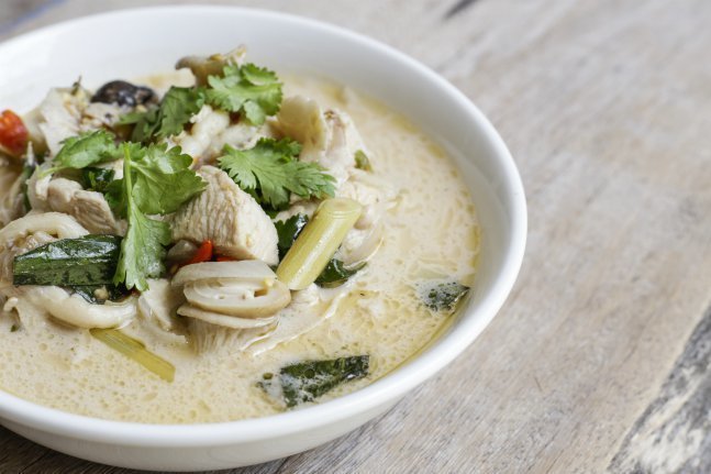 Spicy Coconut Soup with Bok Choy and Mushrooms of Coco Treasure Organics - Recipefy