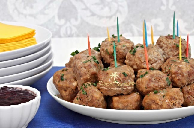 Slow-Cook Swedish Meatballs di Coco Treasure Organics - Recipefy