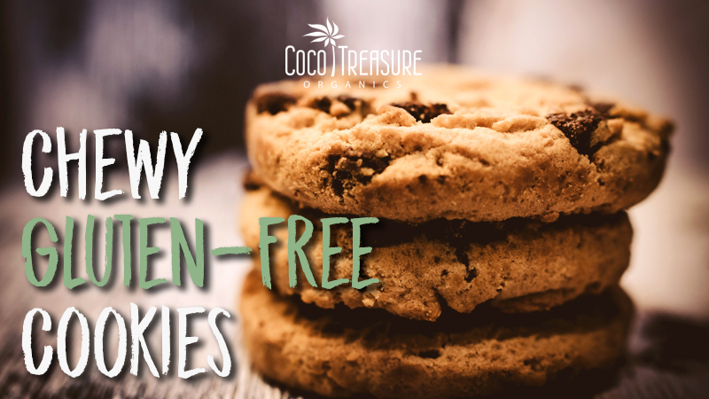 Chewy Gluten-Free Cookies de Coco Treasure Organics - Recipefy
