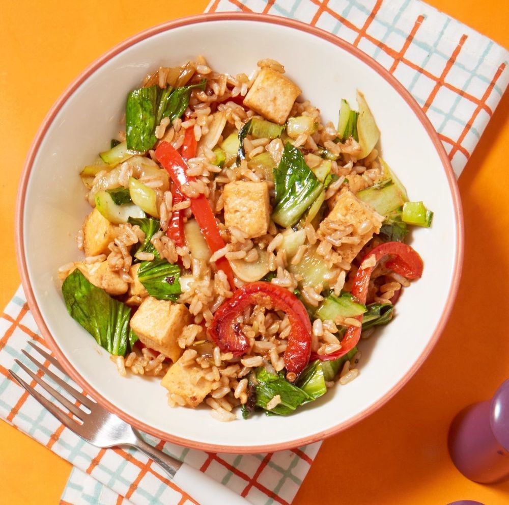 Tofu Rice Bowl Recipe di Mithra - Recipefy