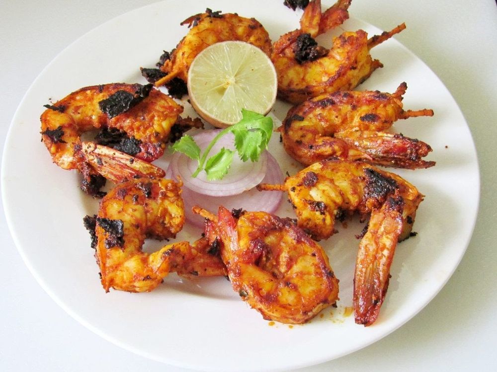 Tandoori Prawns Recipe de Mithra - Recipefy