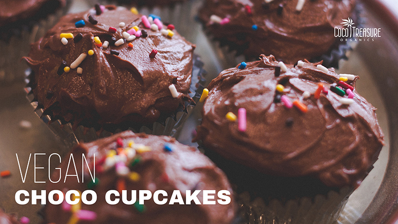 Vegan Choco Cupcakes of Coco Treasure Organics - Recipefy