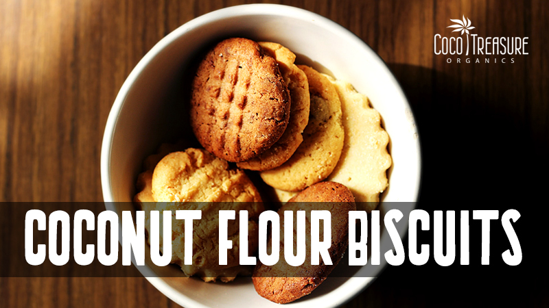 Coconut Flour Biscuits of Coco Treasure Organics - Recipefy