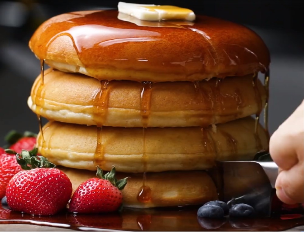 Perfect Fluffy Pancake, panqueca esponjosas di Alfredo Bigott - Recipefy