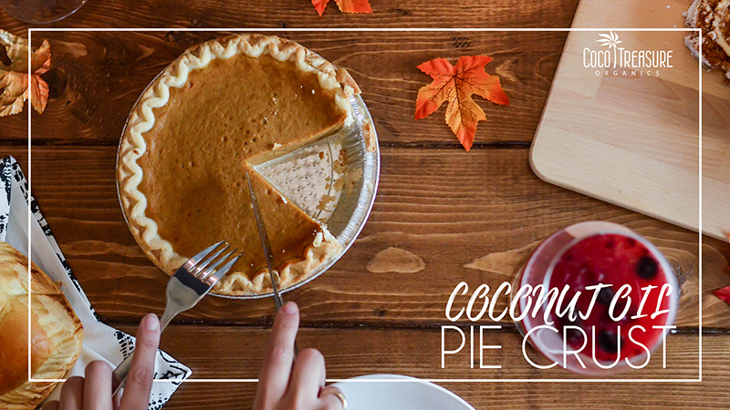 Coconut Oil Pie Crust of Coco Treasure Organics - Recipefy