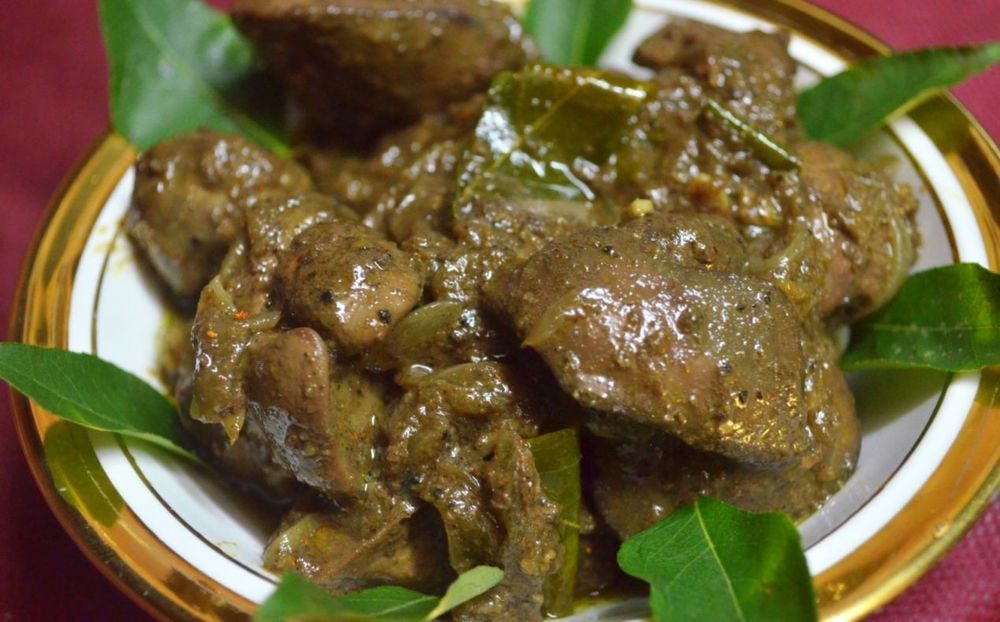 Chicken Liver Curry Recipe di Mithra - Recipefy