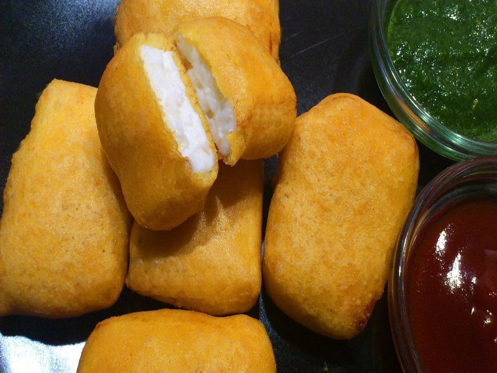 Cheese Pakora Recipe di Mithra - Recipefy